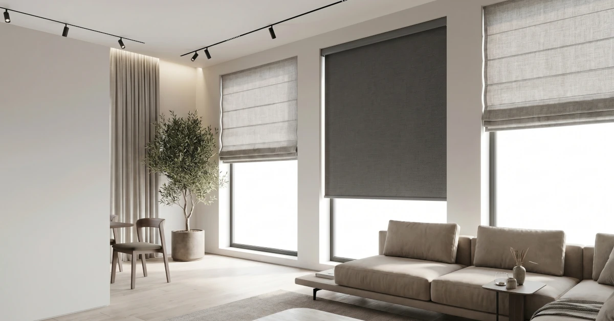 roman blinds and roman shades Malaga-Marbella