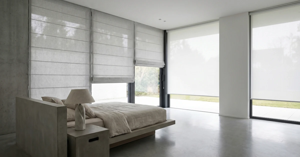 roman blinds Málaga Marbella