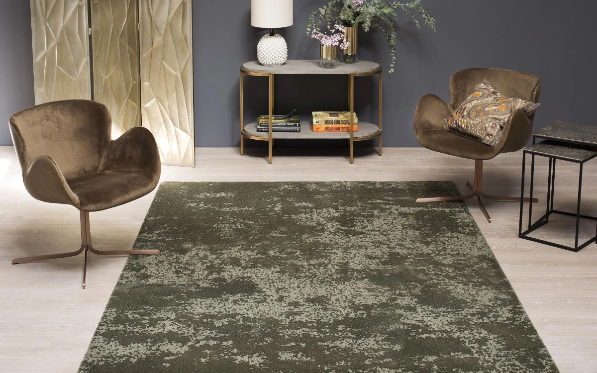 Custom-made rug for a modern living room Custom-made rug for a modern living room manufactured to exact dimensions
