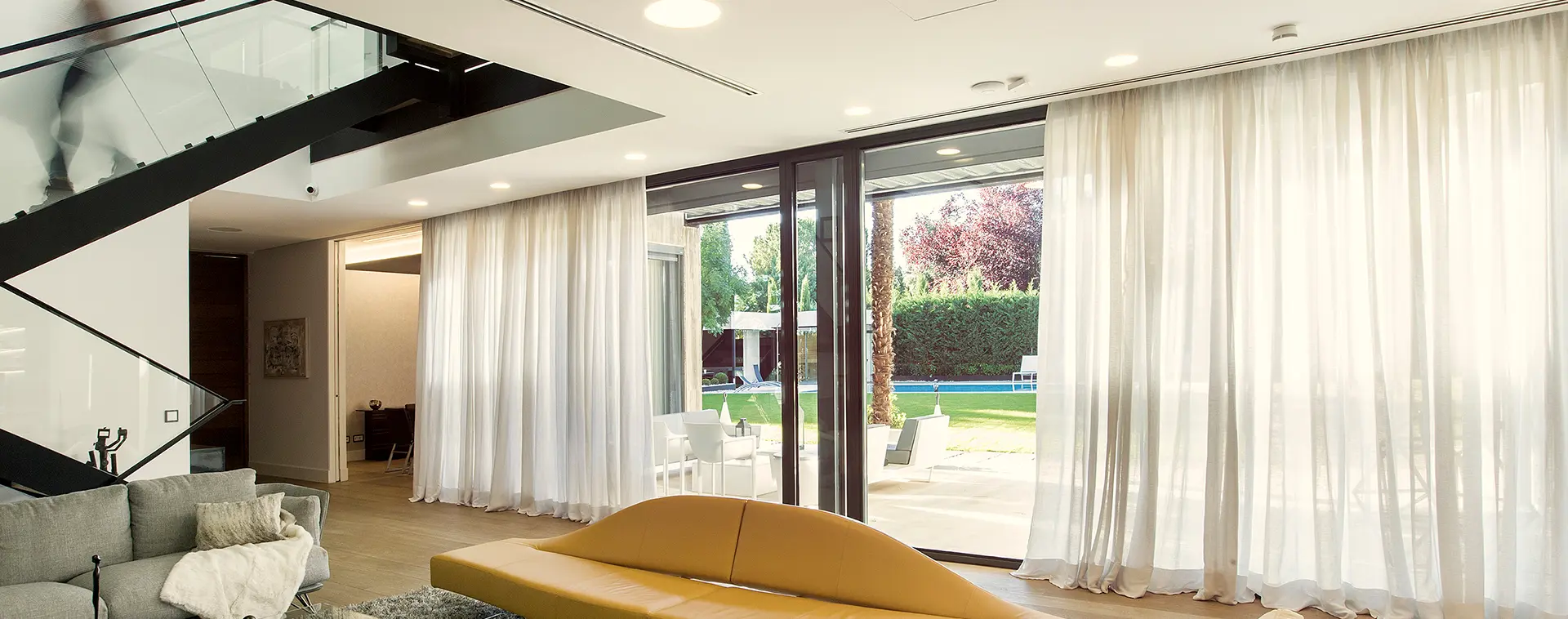 cortinas de lino a medida Marbella