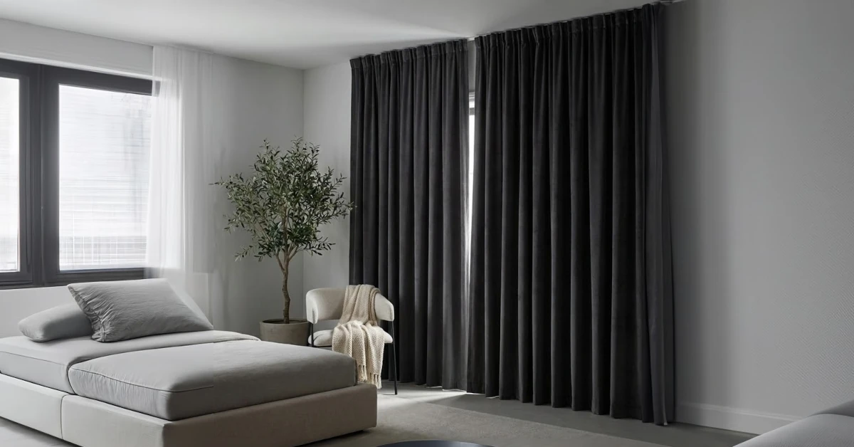 Blackout curtains in Marbella for bedrooms and privacy
