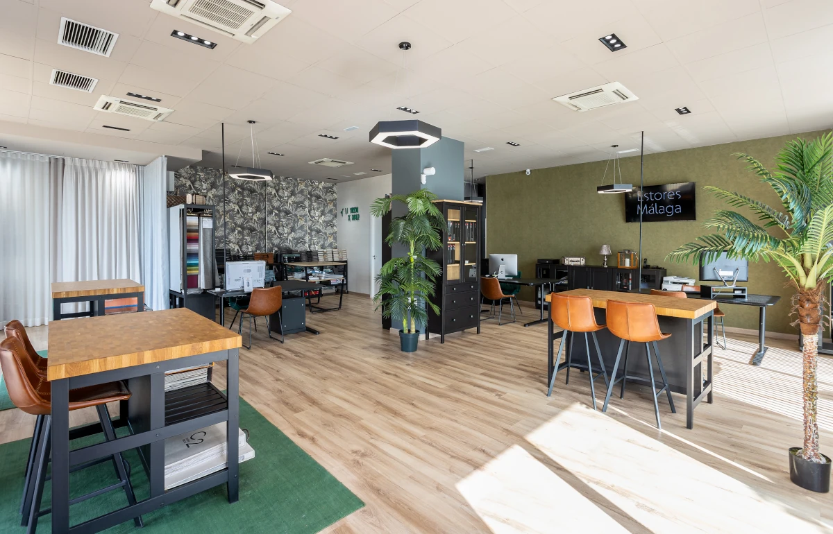 showroom de rideaux sur mesure à Malaga